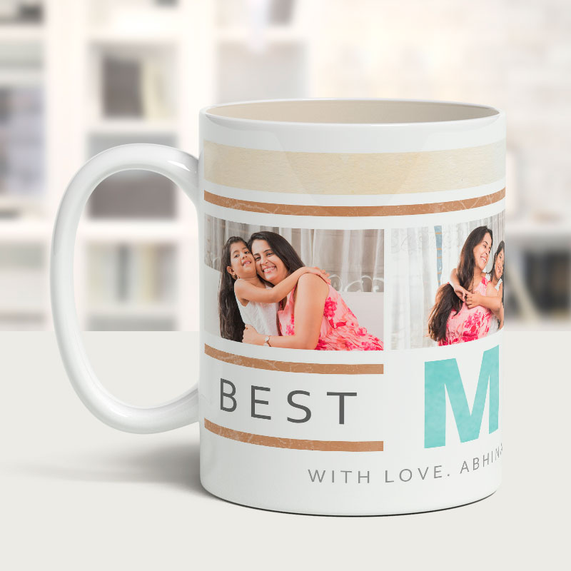 Best MOM Ever Personalized Coffee Mug