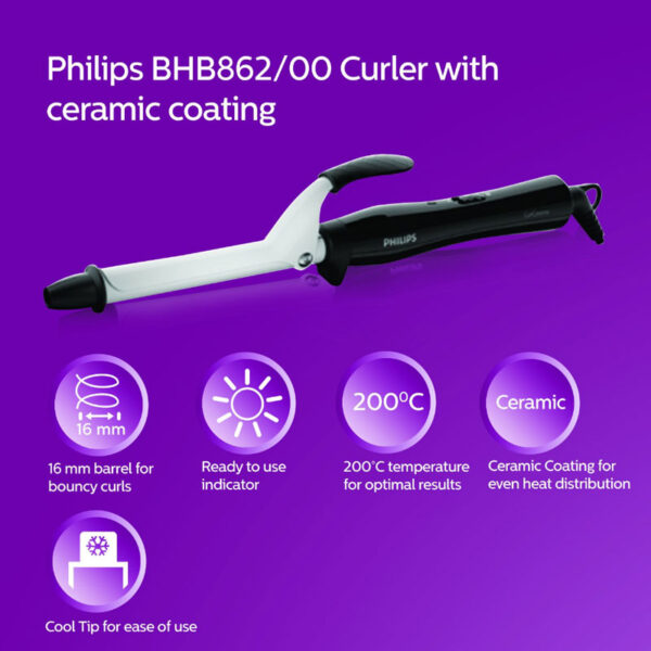 PHILIPS BHB862/00 Hair Curler