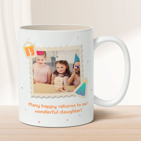 Wonderful Daughter Birthday Personalized Mug