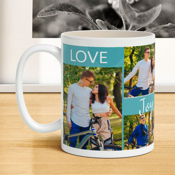 Love Joy Fun Laughter coffee mug