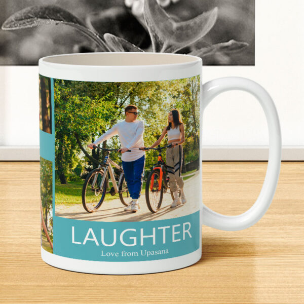 Love Joy Fun Laughter coffee mug