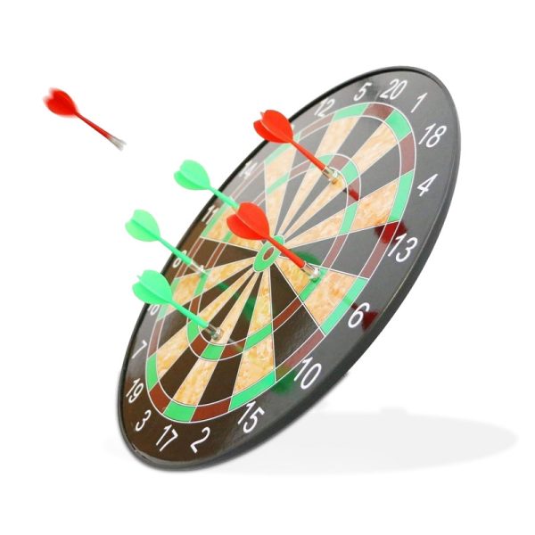 Big Size Magnetic Dart Board Game Toy With 6 Darts