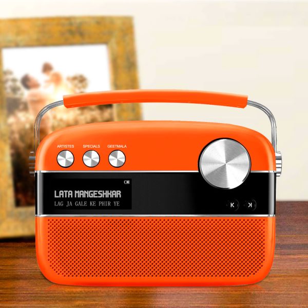 Saregama-Carvaan-Premium Candy Orange