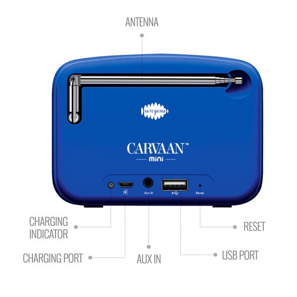 Carvaan Mini - Regal Blue (Hindi)