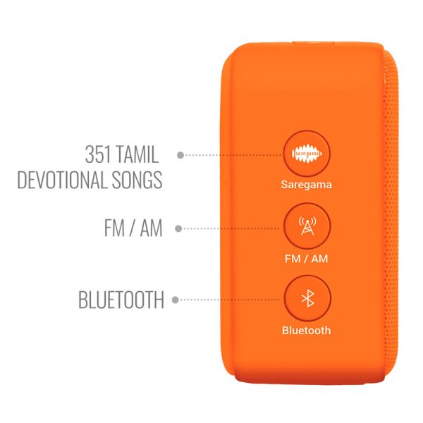 Carvaan Mini 2.0 Devotional Orange Tamil