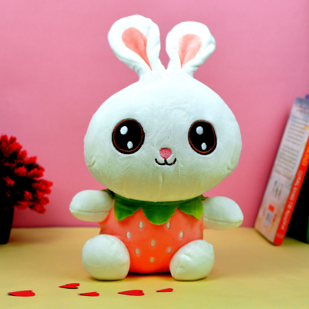 Cute Sitting Fruit Rabbit Doll