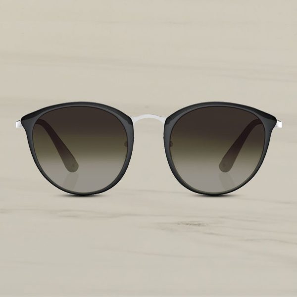 Black Oval Women Sunglasses