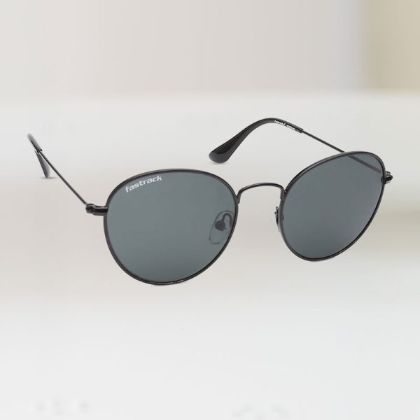 Black Round Women Sunglasses