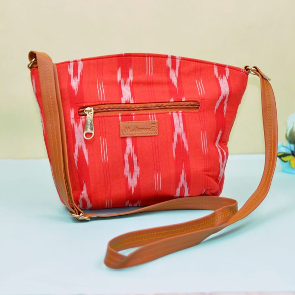 Kotki Red Cotton Bag