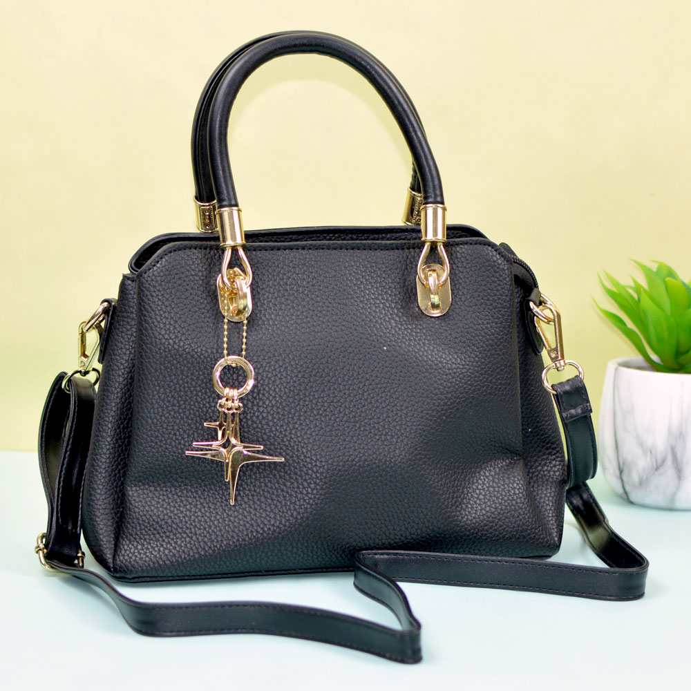 Stylish Black Hand Bag