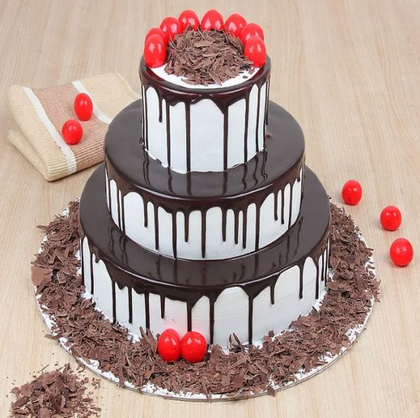 3 Tier Blackforest Cake