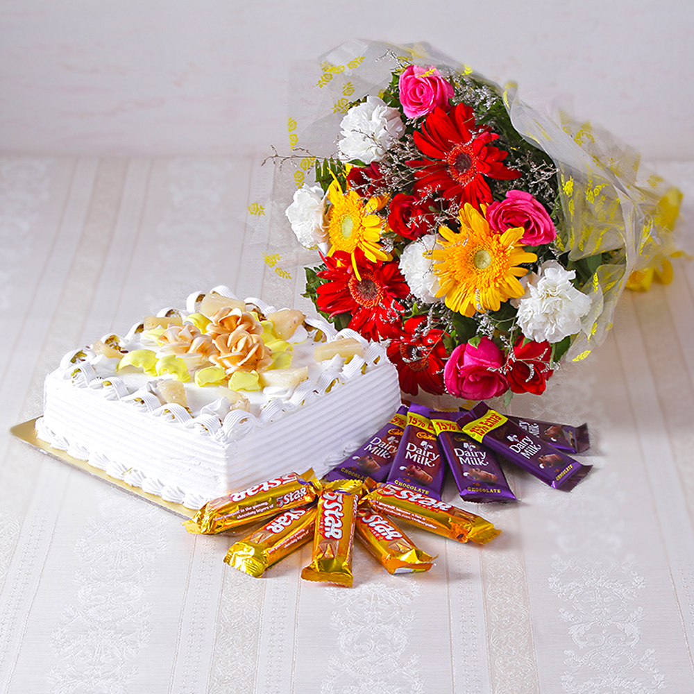 A Chocolaty & Floral Surprise