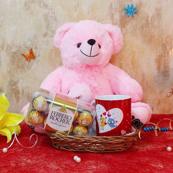 Pink Bunny Hamper