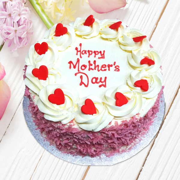 Mothers Day Vanilla Cake