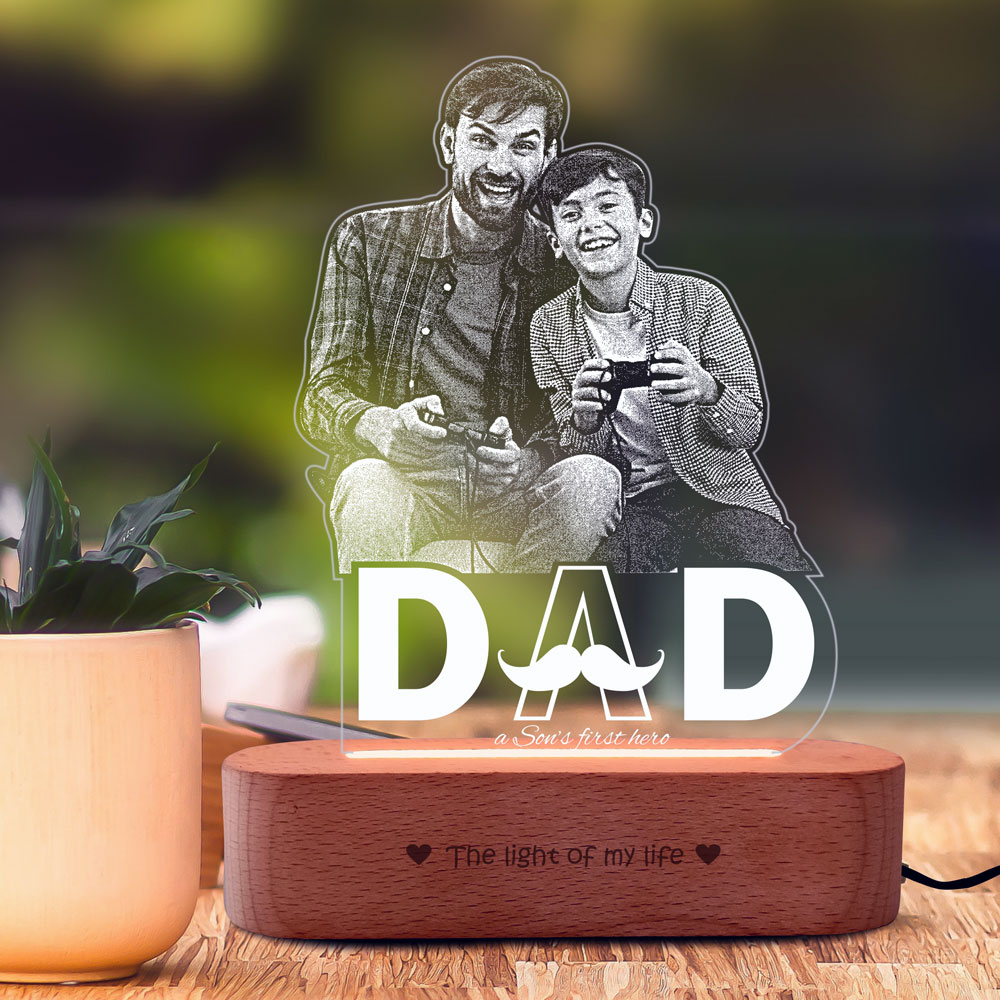 Best Friend Dad – Photo Lamp