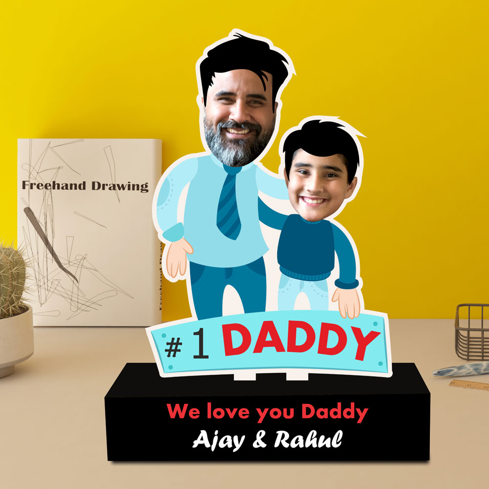 Dad’s Carbon Copy – Caricature