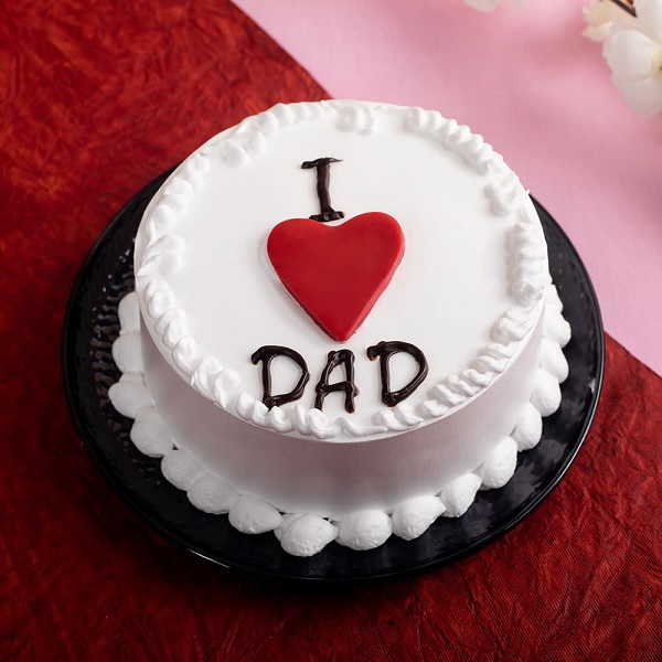 I Love Dad Cake