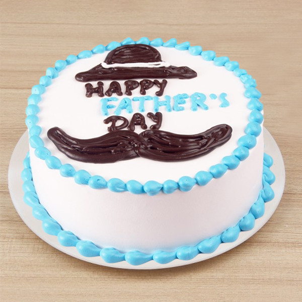 Father’s Day Moustache Cake