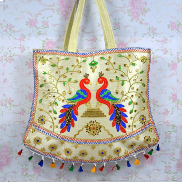 Jaipuri Jasmine Tote