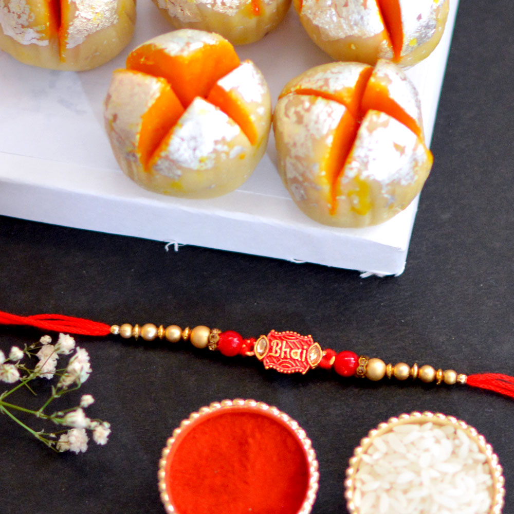 Bhai Rakhi with Mawa Anarkali Sweets