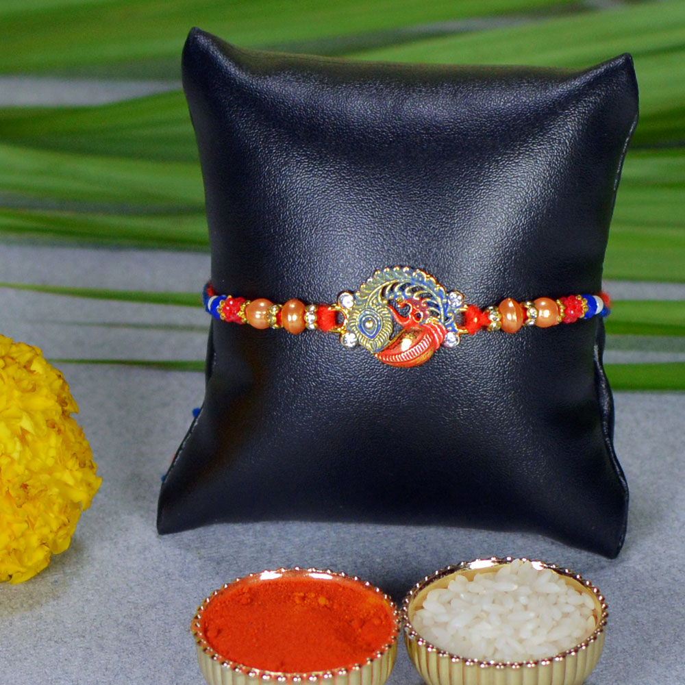 OM Shankh Morpankh Rakhi