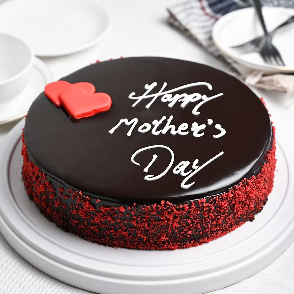 Chocolate Truffle Cake For Mom